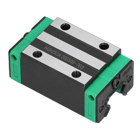 Heavy Duty Linear Slider Block Bearing Steel Rail Guide for CNC Machines and Automated Machinery Smooth Motion for Textile and Automotive Equipment Pro Grade HGH25CA linear bearing block