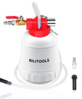 One Person Brake Bleeder Vacuum Pump Kit For Cars And Trucks With Adapters Air Compressor Powered Brake Fluid Bleeder System