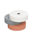 3 Inch Round Grinding Wheel For Buffing And Grinding Fits Standard Bench Grinders Abrasive Stone For Daily Use in three colors