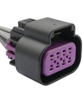 Transfer Case Control Module Connector Pigtail Plug and Play Fits 2004 2005 Canyon Colorado L4 L5 2.8L 3.5L Replacement Replaces 1P2070 S1010 EC480 PT1572 645800 13580112 15326835 88986255 88986452 black 8-pin female connector