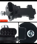 Engine Camshaft Position Sensor Drop In Replacement For Chrysler And Dodge 3 6L V6 Cars And SUVs Reliable OE Quality Sensor Plugs Right In For Models Like 200 2011 2017 300 Durango Challenger Charger Grand Caravan Journey Avenger black plastic sensor with metal tip