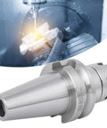 ER25 70 Collet Chuck Tool Holder for CNC lathe and milling machines in a machine setting, alloy steel 40Cr, 70mm length