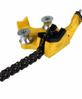 BC 510 6 Inch Bench Chain Pipe Vise for Mounting on Truck Bumper or Workbench, 5 Inch Body, 6 Inch Chain, Cast-Iron Base