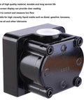 Digital LCD Aluminum Flow Meter Half Inch High Accuracy Diesel Fuel Water Flow Sensor for Low Flow Control and Measurement
