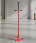 Front view of Heavy Duty Underhoist Stand For Vehicle Lifts, 1,653 Lb Capacity, Two Wheels, Adjustable Height From 51.97 To 80 Inches