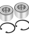 Front Wheel Bearing Kit for Mule PRO DX MX FX UTV 2015-2023 Replaces KAF1000 Kit with two steel bearings and circlips