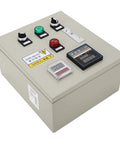 PID Temperature Controller For Heavy Duty Industrial 3 Phase 15KW 380V Digital Display Box With Integrated Components For Oven Curing Machine Temperature Regulation And Precision Thermostat Control, front view