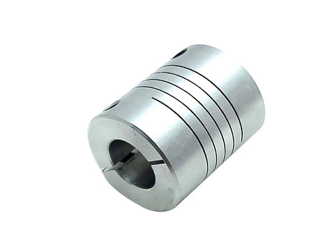 9.5 By 12.7 Millimeter Flexible Shaft Coupling Aluminum D25 L30 Rigid And Flexible Coupler for CNC Machines Motors DIY Projects