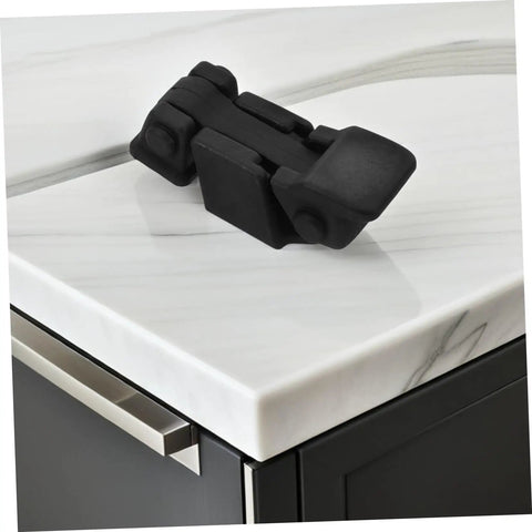 Shock Absorption Clamp for Truck Toolbox and Motorcycle Accessories on a marble countertop