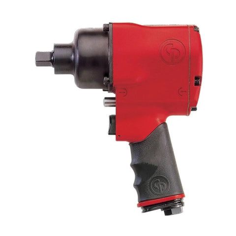 Heavy Gauge Air Impact Wrench Three Quarter Inch Drive 627 Ft Lb Torque Aluminum Housing Oil Bath Clutch Sure Grip Rubber Handle Garage Workhorse For Grease Monkeys