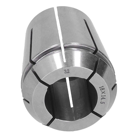 Pro Grade High Speed Steel HSS Tapping Collet Chuck 18X14.5mm Taper Sleeve For CNC with detailed close-up view.