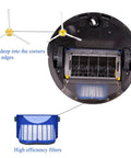 Replacement Parts Kit For Roomba 600 Series Vacuum Cleaners Includes Bristle Brush Flexible Beater Brush Filter Side Brush