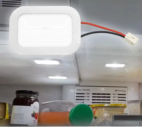 Refrigerator LED Light And Freezer Board Module Replacement For W10695459 W11205083 W11126053 installed in fridge interior