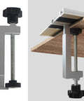 Adjustable Aluminum Clamp For Table Guide And Woodworking, Rock Solid Grip For Stable, Accurate Cuts, clamping a table edge