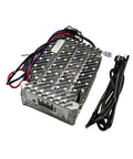 Heavy Duty 12V 15A Battery Charger For Genie Awp Iwp Lift Series 80990gt Replacement Kit with durable aluminum housing.
