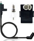 Ignition Coil CDI Box Spark Plug Replacement Kit For Recon 250 And Sportrax 250 ATVs Must Have Replacement Kit Compatible With TRX250TM TE EX X Models 2001 2020 Includes 30410HN6000 And 30510HN6000