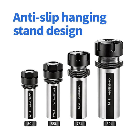 Heavy Duty Industrial Er Extension Rod With Straight Shank Built For Cnc Milling And Lathe Work To Slash Vibration And Deliver Dynamite Cutting Precision in various sizes.