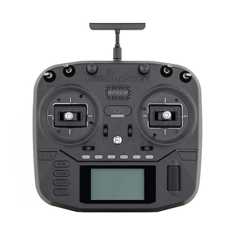 Front view of RadioMaster Boxer 2.4G 16CH Hall Gimbals Transmitter With ExpressLRS 4in1 CC2500 Multi Protocol Support EdgeTX Ready