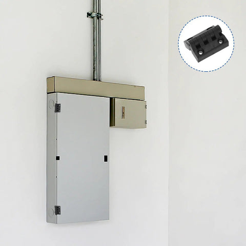 Heavy Duty Plastic Cabinet Hinges For Electrical Boxes Control Panels 20 Piece Set Screw Mount Glossy Finish Burr Free Enclosure Doors Built Solid For The Daily Grind