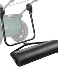 Universal Lawn Stripe Kit For Push Walk Behind Mowers With Heavy Duty Roller And Adjustable Bracket, Large Easy Fill Sand Port And Funnel, Fits Gas Or Electric Mowers, DIY Striper Tool, black roller on mower
