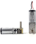 Mini N30 Full Metal Gearbox Gear Motor With Right Angle D Shaft DC 3V To 6V 10 RPM Slow Speed High Torque Reduction Motor