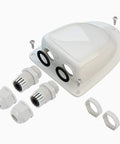 Premium ABS Solar Cable Entry Gland for all cable sizes 2mm2 to 6mm2 waterproof roof mount for RV camper van boat cabin.