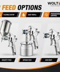 Pro Grade Spray Gun Delivers Smooth As Butter Coats And Sick Looking Finishes On Water Based Paint For Home Reno Jobs With multiple feed options.