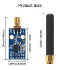 Clutch Drop Cc1101 Wireless Transceiver Module With Durable Sma Antenna dimensions and layout showing 38mm x 15mm size.