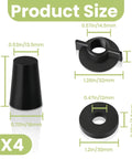 All In One Replacement Kit For Gravity Water Filter System Elements with dimensions for Berkey black activated carbon filters