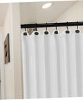 Heavy Duty Metal Shower Curtain Hooks Set 12 Pack Rust Resistant Glide Rings For Standard Curtains No Fuss Install Durable Hanging Hooks For Shower Rods And Drapery Smooth Sliding