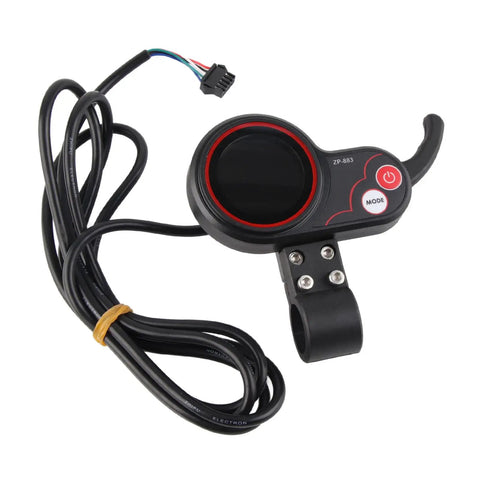 48V Brushless Motor Controller With LCD Display For Electric Vehicles High Efficiency Speed Control System including throttle cables.