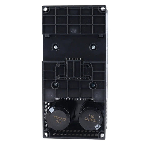 Flame Resistant ABS 3 Phase VFD Inverter 3.7KW Motor Speed Controller For Pumps And Fans 320 To 460V Input 0 To 380V Output Stable Frequency Drive For Industrial Motor Control, rear view