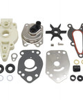 Outboard Water Pump Impeller Repair Kit For Mercury Mariner MerCruiser Force Outboard Motors 6 To 15 HP Replacement 46 42089A4 Includes Impeller Wear Plate Gasket Pump Base Housing Sear Quad Ring Screws And Washer Easy Install