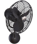 Knockout Matte Black Indoor Ceiling Fan delivering dead quiet cooling with a modern silhouette and steady airflow.