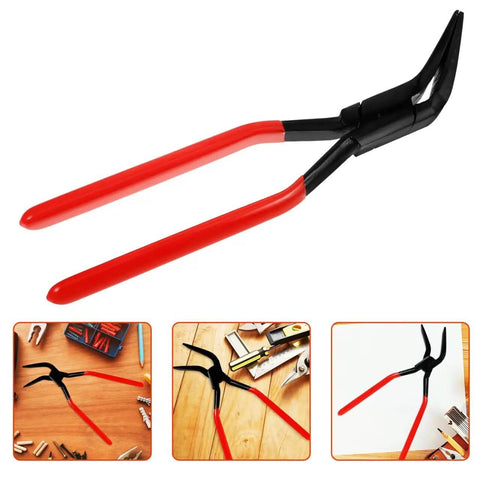 Sheet Metal Bender Pliers 10.23 Inch Folding Edge Hand Seamers with Built In Lock for metalworking, roofing, and construction projects.