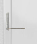 Stainless Steel Adjustable Spring Door Closer With Buffer Function Built Tough Quiet Self Closing For Office And Hotel Room Doors