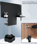 No Sweat 2 Piece Cabinet Clamps For Drawer Face Frame Positioning Quick Install Guide with high grip rubber pads and chrome finishes.