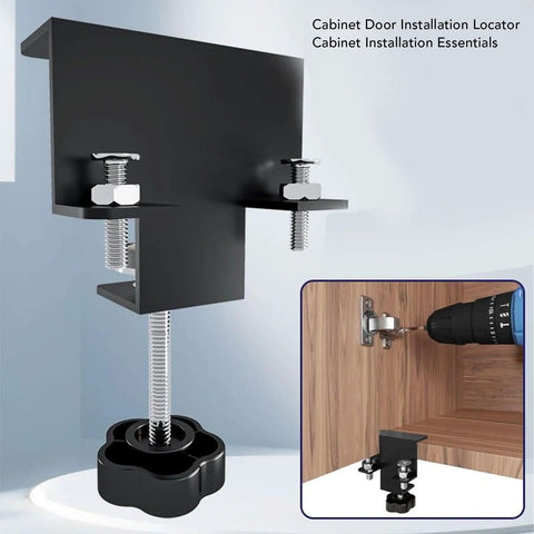 No Sweat 2 Piece Cabinet Clamps For Drawer Face Frame Positioning Quick Install Guide with high grip rubber pads and chrome finishes.