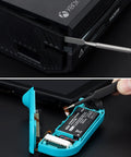 Dope Micro Screwdriver Set 50 In 1 Precision Kit with S2 Steel Bits used for gaming console and switch controller repair.