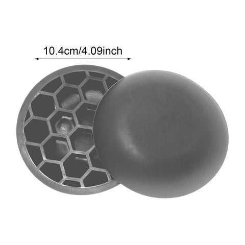 2X Golf Force Plates 4.09 inch for weight training, durable rubber, hexagonal pattern for swing practice and balance improvement