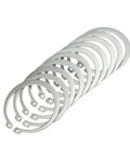 65mm External Circlips C Clip Retaining Rings 304 Stainless Steel Set Of 10 for Shafts and Machinery Secure Parts in Machined Grooves