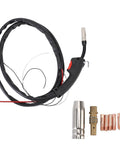 Durable MIG 130 Welding Torch Kit With 0.8 To 1.2 Mm Wire For Household Farm Shop Projects, 160 To 200 Amp Range, Practical And Efficient Parts Pack