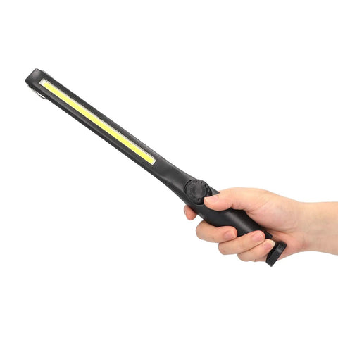 Beast Mode LED Work Light With Magnetic Base And 360 Degree COB Rotation Rechargeable Portable Flood Light For Jobsites Emergency Repairs Industrial Workshop Brightness Around 700 Lumen, hand held