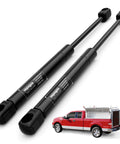 Heavy Duty Gas Lift Struts For Pickup Truck Camper Shell Smooth Rear Window Canopy Support Set That Swaps In No Sweat 18 Inch Extended Length 35 Lbs Force Fits Leer Are Snugtop Bed Tops