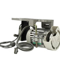 Side view of Brushless Servo Motor For Sewing Machines With Controller, 500-4500 RPM Adjustable, 110V 600W Low Noise.