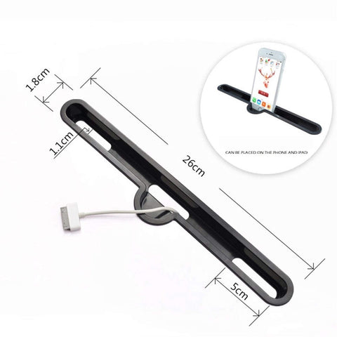 Adjustable Rolling Laptop Table With Smooth Ride Wheels For Bed Sofa Or Living Room Mobile Workstation Portable Side Desk view showing dimensions and charging cable.