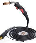 Hella Reliable ARCCAPTAIN 250A Mig Welding Gun Stinger with Enhanced Copper Cable and 15ft Cord for Miller M-25 Torch.