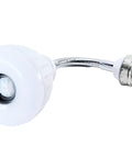 Hella Bright LED Motion And Light Sensor Lamp with flexible head and E26 socket for easy installation.