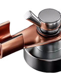 Two Piece Magnetic Welding Ground Clamp Set For Metal Tables, Poles And Railings, heavy duty welder magnet clamp close-up view