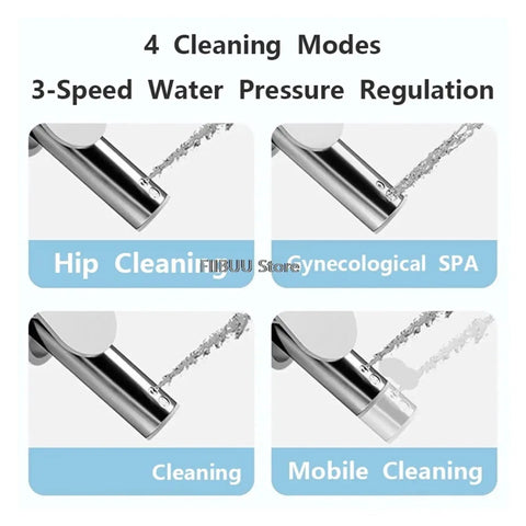 Pro Electric Smart Bidet Toilet Seat With Instant Heated Warm Water And Slow Close Design For Elongated Toilets Auto Lid cleaning modes display with water pressure options.